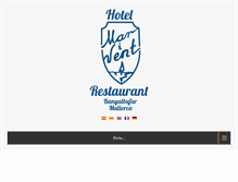 Tablet Screenshot of hotelmarivent.com